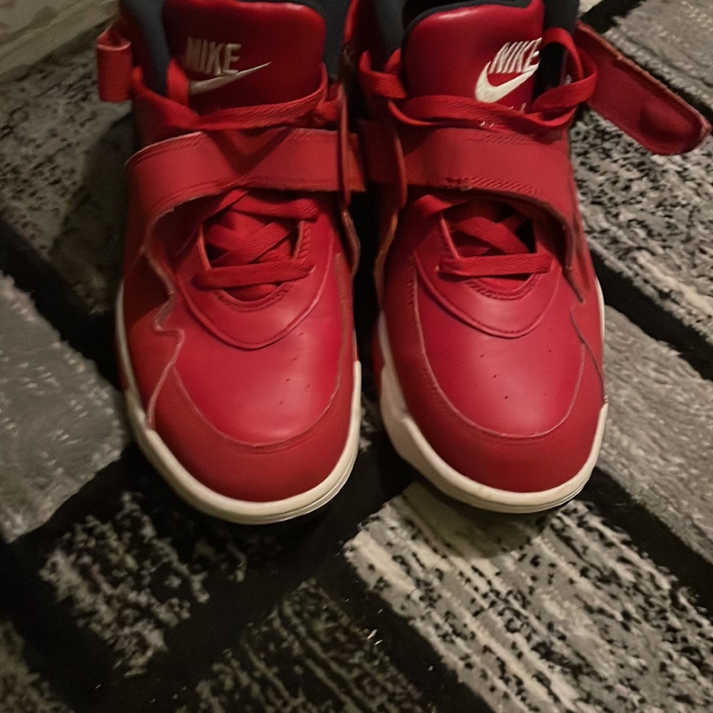 Nike Air Force Max CB leather- Red with black and white